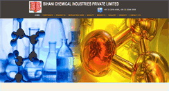 Desktop Screenshot of bihanichemical.com